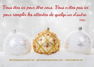 Vous êtes ici pour être vous. Vous n'êtes pas ici pour remplir les attentes de quelqu'un d'autre. - Osho