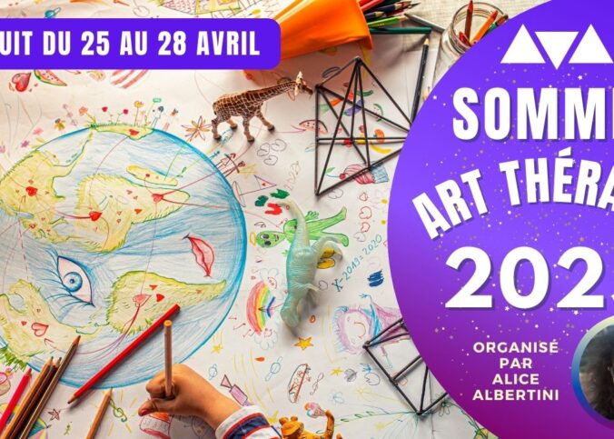 25 au 28 avril 2025 en ligne : Sommet virtuel gratuit d’art-thérapie francophone